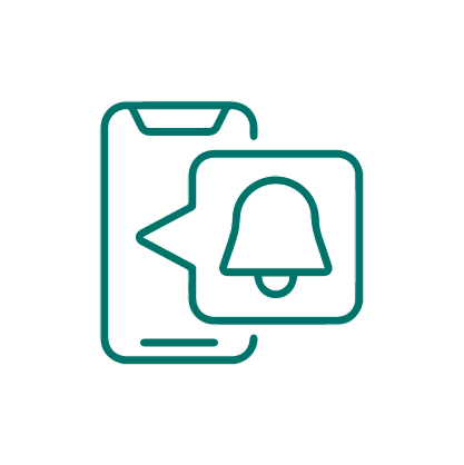 الإشعار بالأحداث والحملات في الوقت المناسب 